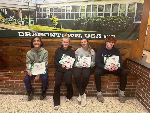 We are so proud of our April Students of the Month! #DragonPride #BricksFinest