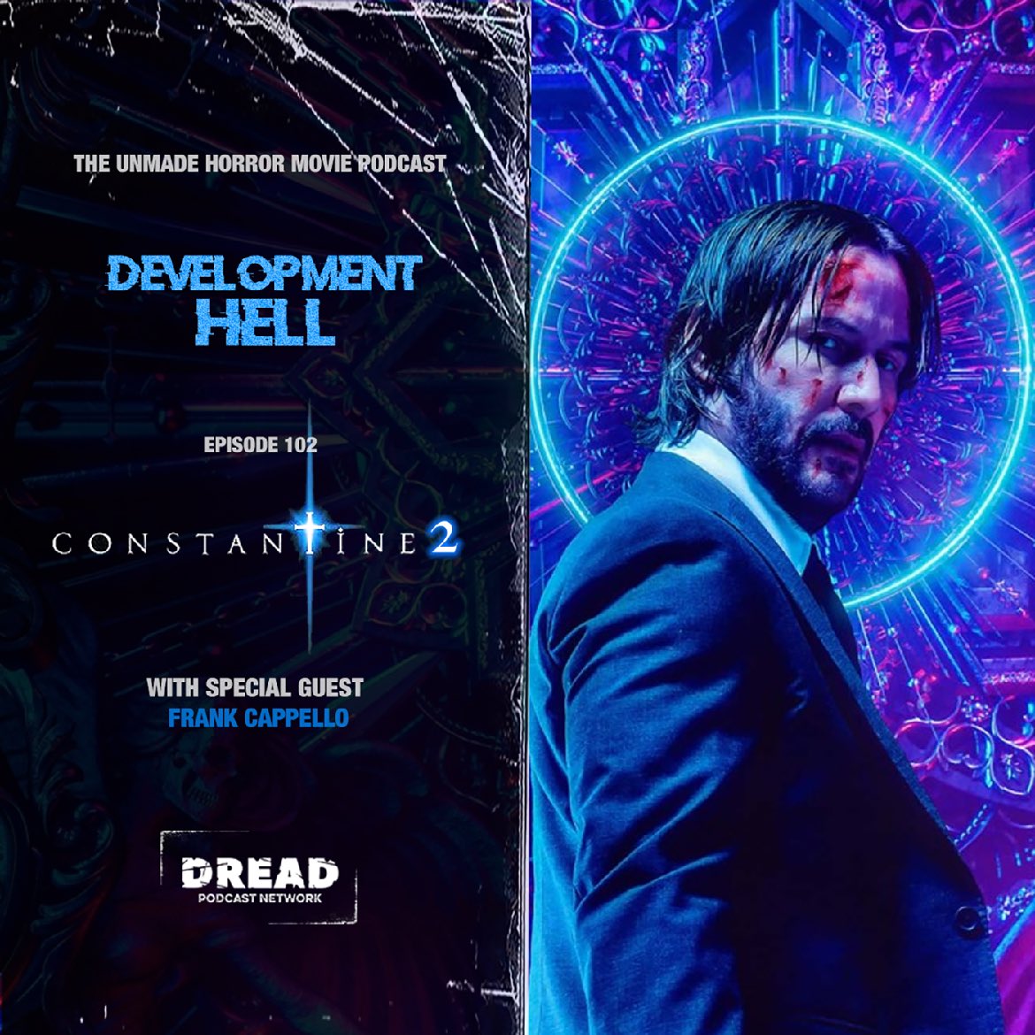 CONSTANTINE (2005) screenwriter Frank Cappello joins us today to discuss the long-delayed CONSTANTINE 2, why Keanu Reeves is essential casting, and if fans should remain hopeful about the future of this sequel. Listen here: tinyurl.com/4m3p4y7r