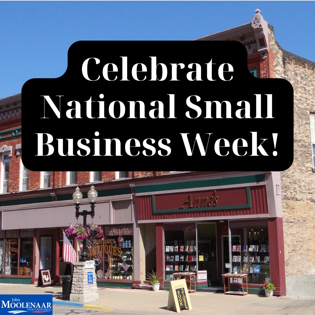 Celebrate National Small Business Week by shopping local and showing support for the businesses that keep our communities thriving!