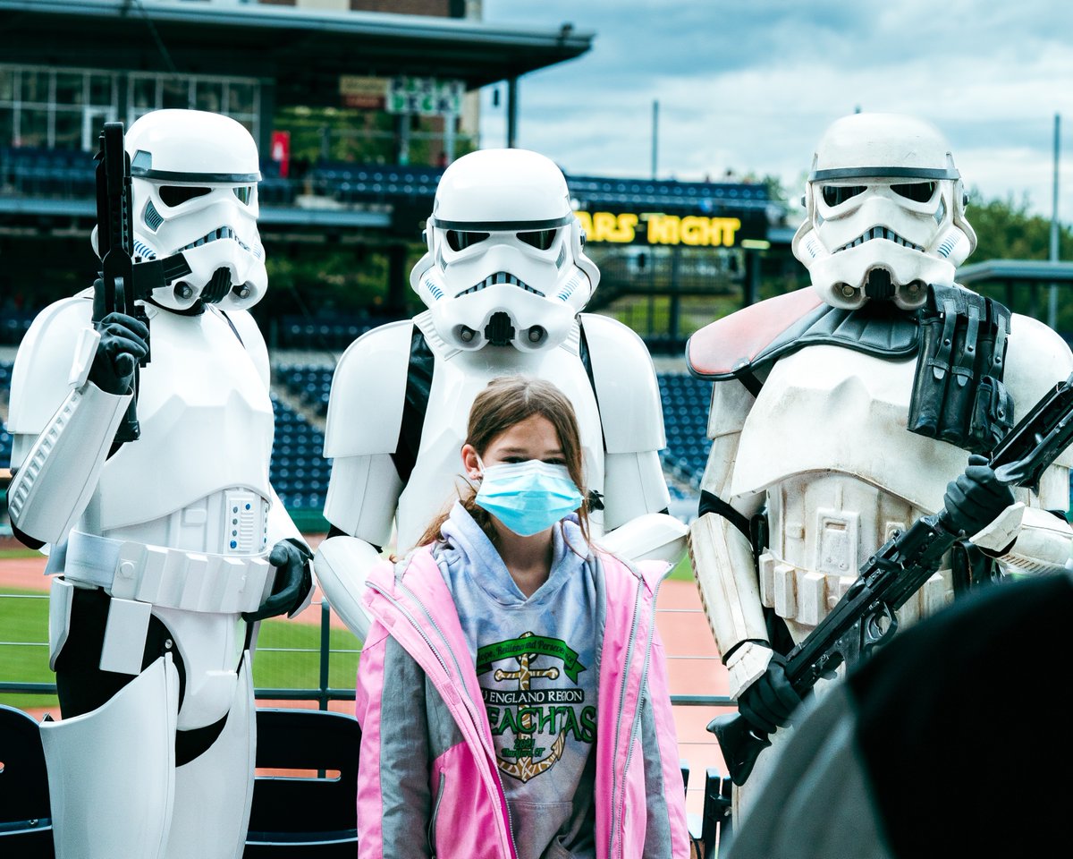 Get ready to experience a galaxy far, far away at Star Wars Night on May 15th! Enjoy Jedi training, meet your favorite characters, and indulge in specialty food. The force is strong with the Goats as they face the Blue Jays affiliate. Gates open at 6pm 🎟️ bit.ly/4bidf74