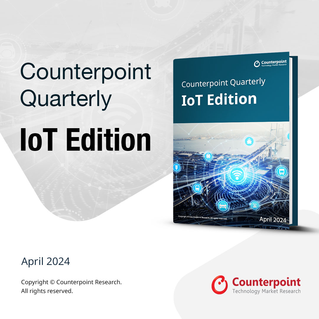 COUNTERPOINT QUARTERLY: IoT Q1 2024 Our latest Counterpoint Quarterly compiles all #IoT-related insights from the quarter. Key topics include: - 2.2 Billion IoT Connections to be on eSIM by 2030 - eSIM Provisioning and Enablement Rankings - Global @Qualcomm Q4 Revenue Guidance