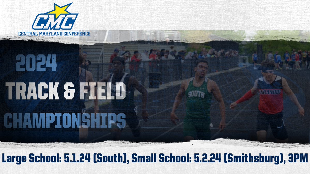 This Wednesday (May 1) & Thursday (May 2), we head to @WCPSAthletics for the 2024 CMC Outdoor Track & Field Championships! 🏆🥇🥈🥉 Thank you to @shhssports1 & @burgleopards for hosting! @FCPSMaryland @MilesplitMD