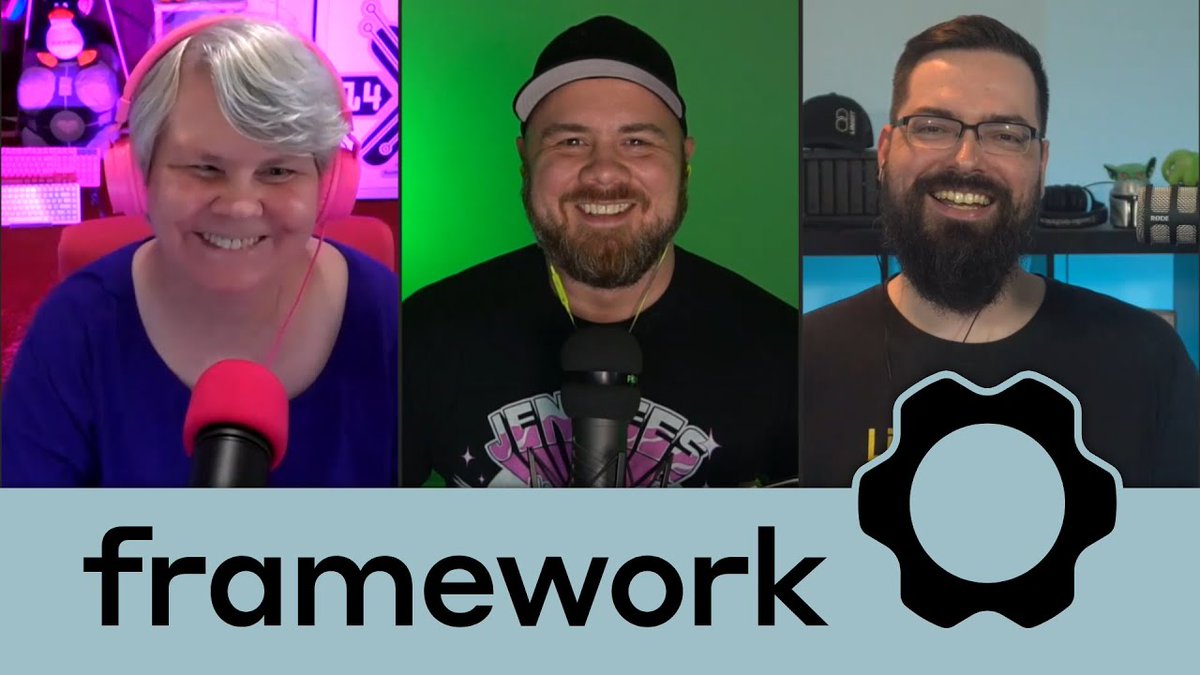 A new #DestinationLinux has hit the road! 😂❤️🐧🐧 tuxdigital.com/dl368 A fun interview with Framework at SCaLE! @FrameworkPuter @matthartley + Our #Linux tips, tricks, 🎮 & app pics! & The Crocs Saga Continues... #SCaLE21x @socallinuxexpo #opensource #podcast @linbit