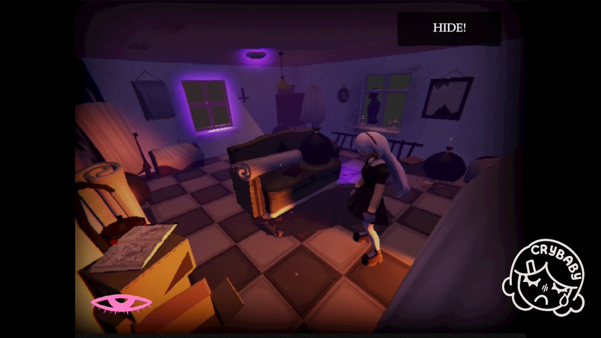 We’ve been doing a little bit of housework. Aye, she’s looking well. More visual improvements are coming soon #gamedev #indiehorror
