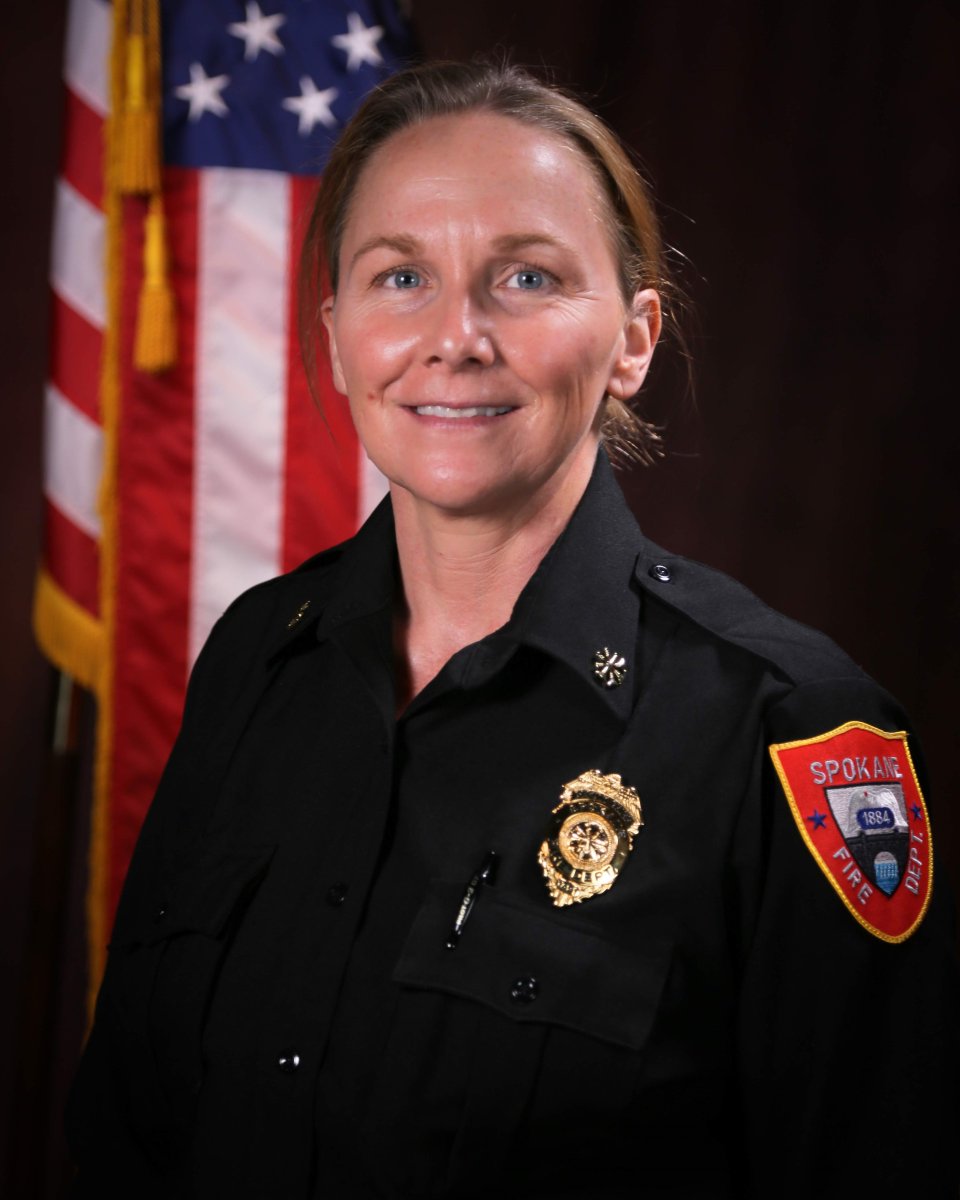 Congratulations to @SpokaneFire Chief Julie O'Berg! She was unanimously confirmed at last night's @Spokane_Council meeting.