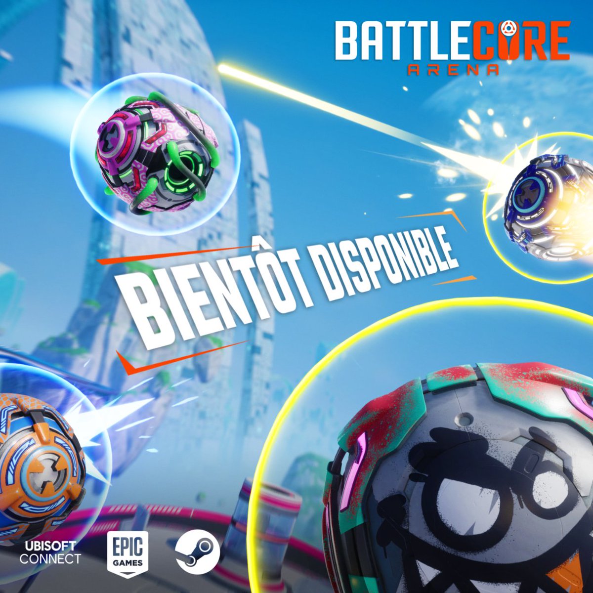 BattleCore Arena c'est pour bientôt 👀 👉 Vous pouvez déjà l'ajouter à votre liste d'envies : ubi.li/QgaC6