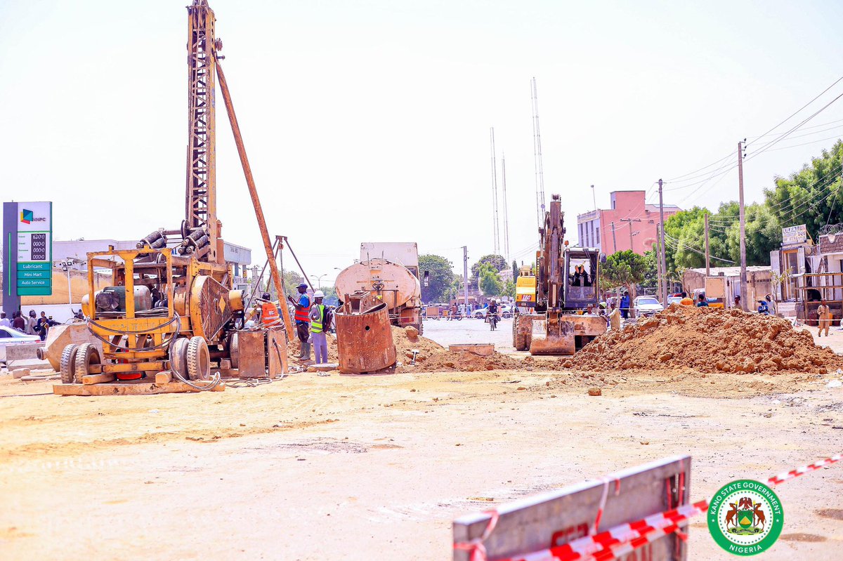 Ongoing construction of Tal’udu Flyover.