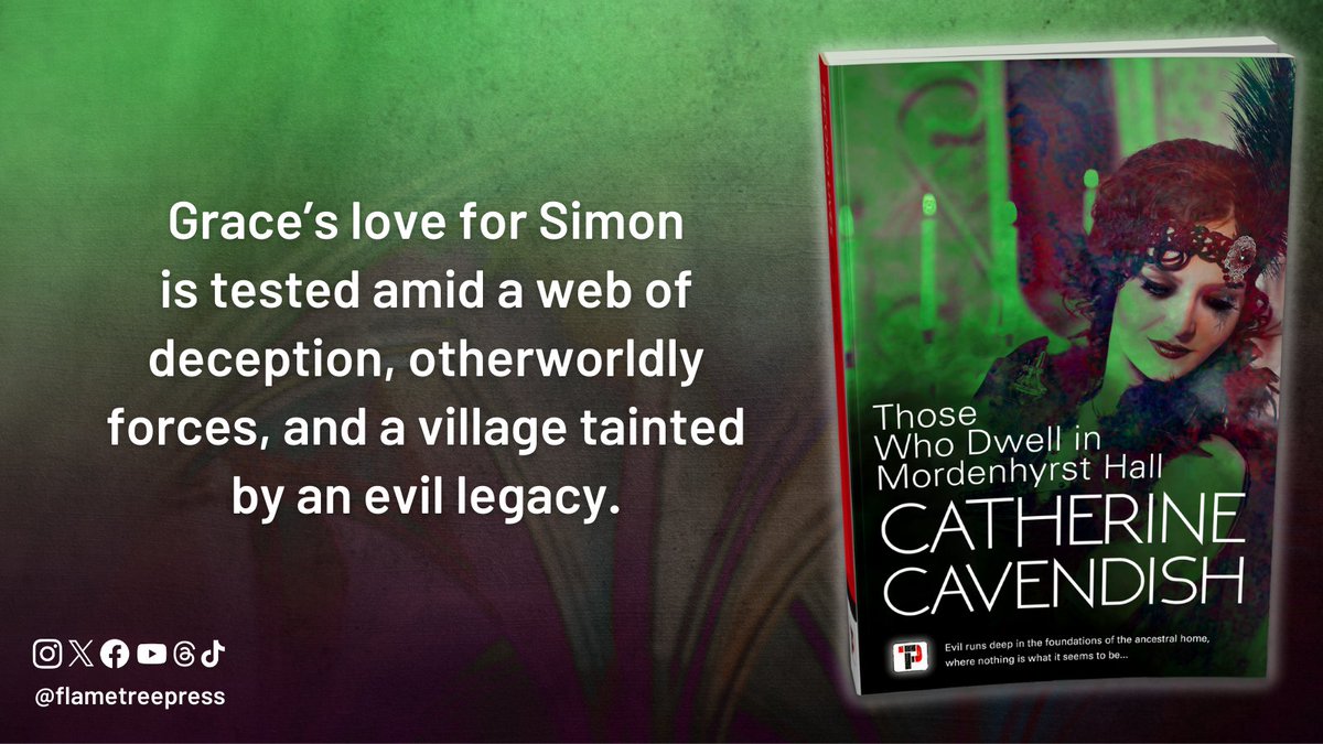Mysterious halls, deceitful love, and a touch of the paranormal – Will you succumb to its irresistible allure? #ThoseWhoDwellinMordenhyrstHall @cat_cavendish flametr.com/3w5ziPk