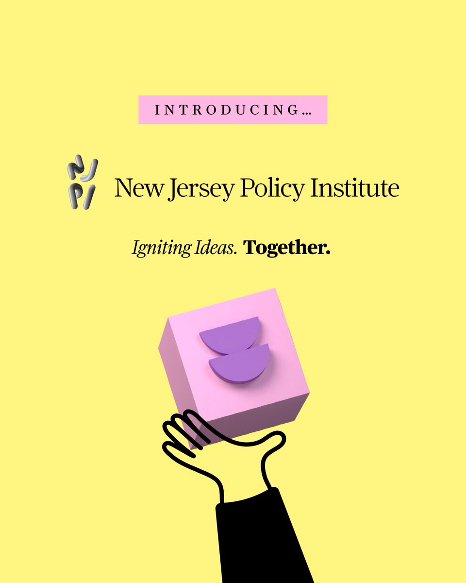 We're excited to announce the launch of New Jersey Policy Institute (NJPI)! Dedicated to crafting solutions for NJ's future, we're here to ignite your ideas. Join us in shaping NJ's future together. #IgnitingIdeas #ForABetterNJ