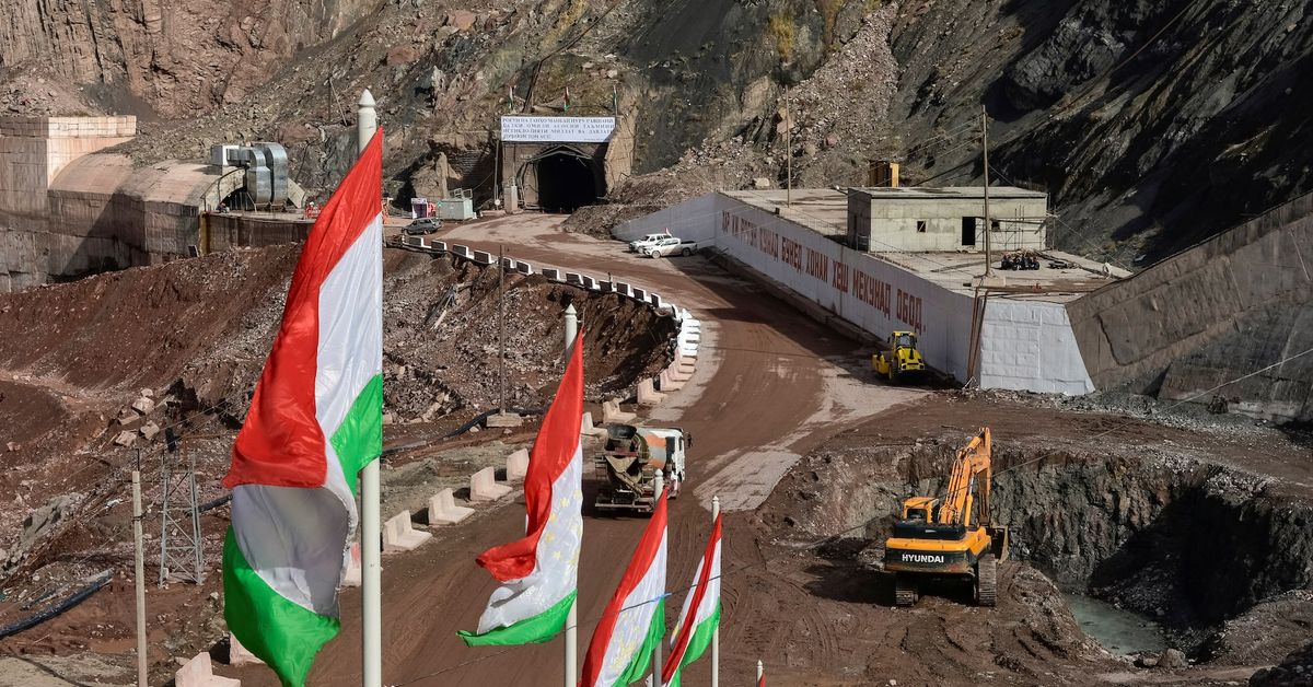 Tajikistan secures $550 mln funding for Rogun megaproject reut.rs/3Wkd5YI