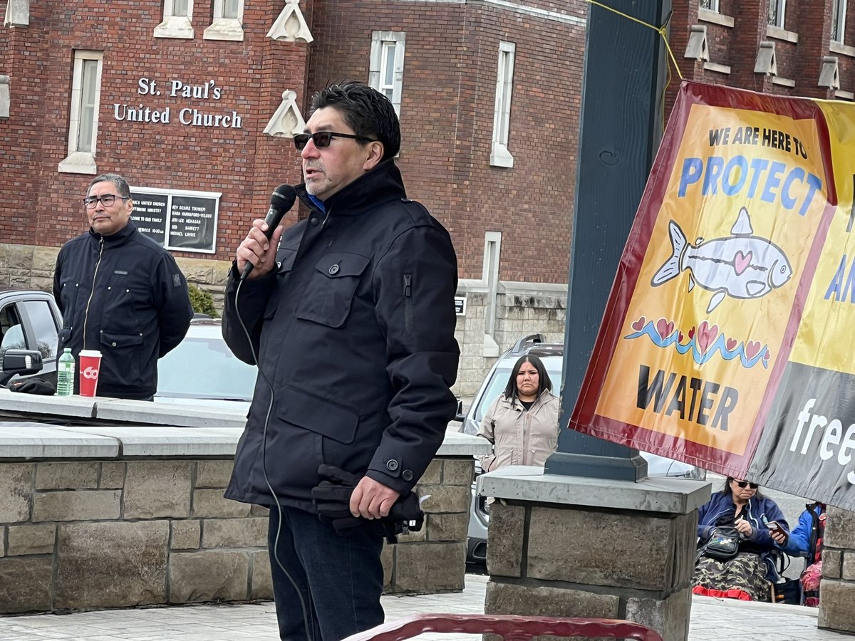 Gull Bay First Nation Chief Wilfred King says he and his council “Vehemently oppose” the proposal to have Canada’s nuclear waste travel through the territory en route to Ignace. “They need our consent as well.”