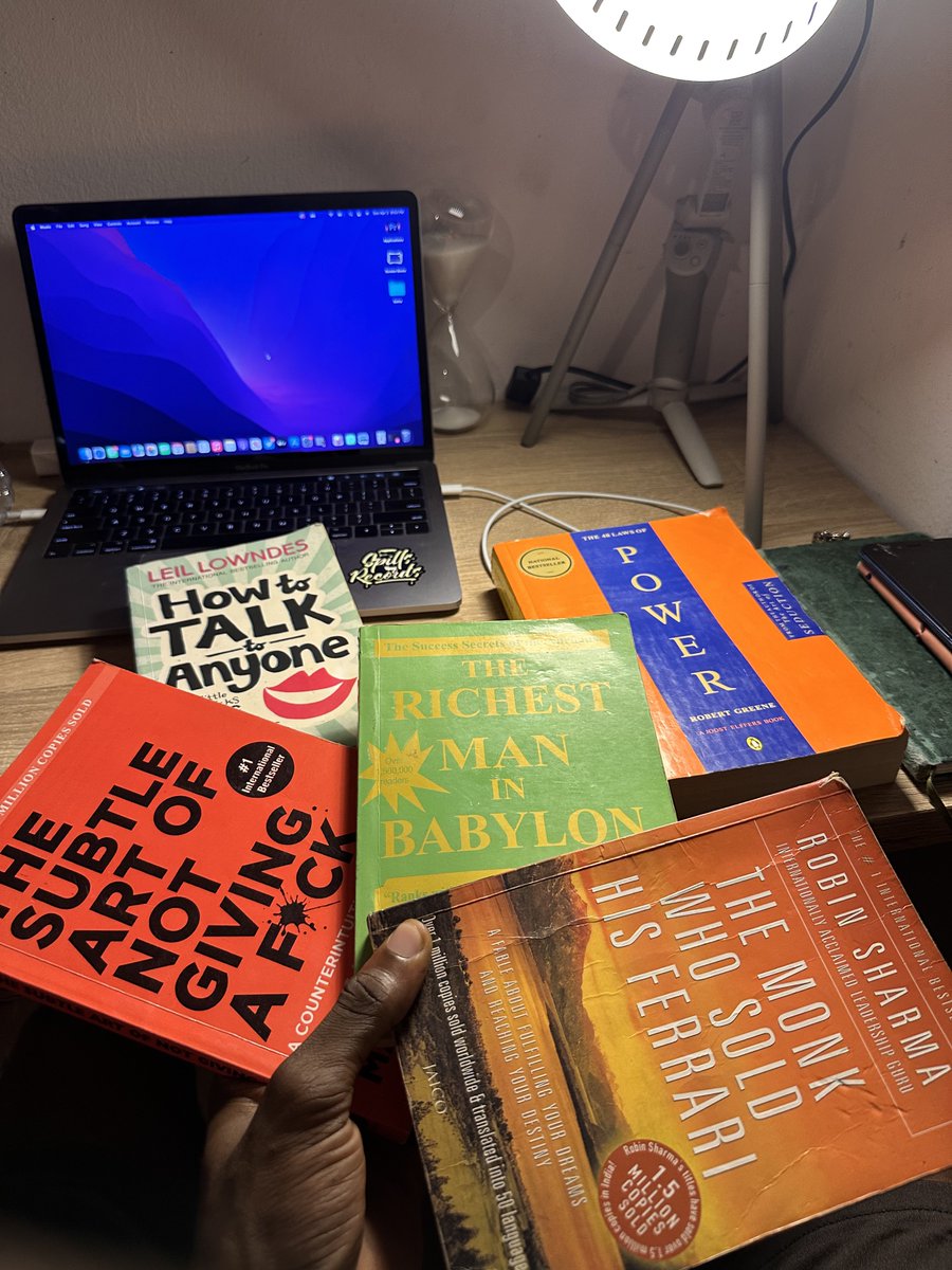 Which of these books have you read? Me: The subtle art of not giving a fok