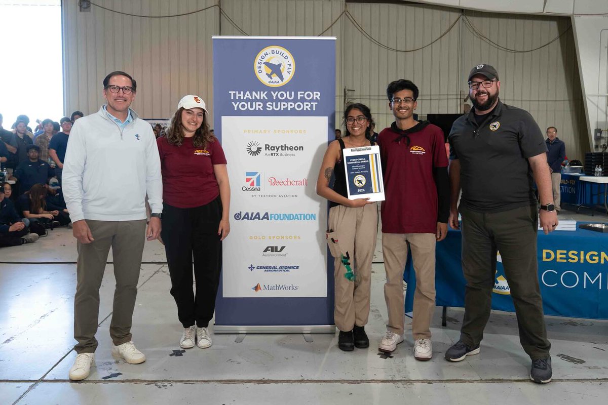 Last week, we hosted the annual American Institute of Aeronautics and Astronautics (@aiaa) Design, Build, Fly Competition! Over 1,000 students from 93 universities participated. Congratulations to the winners! 🎉 Learn more at bit.ly/DesignBuildFly…. #AIAA #AIAADBF #avgeek