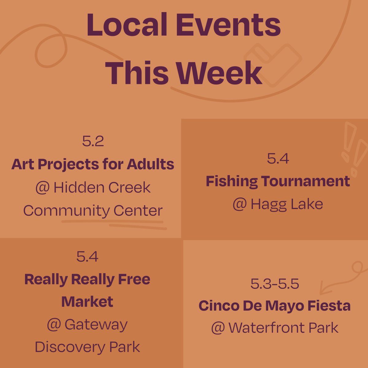 🌟 This week is packed with local fun! 🎉 Check out what’s happening around town. Mark your calendars and join the community vibes! 

#PortlandEvents #CincoDeMayo #Portland #ForritCU