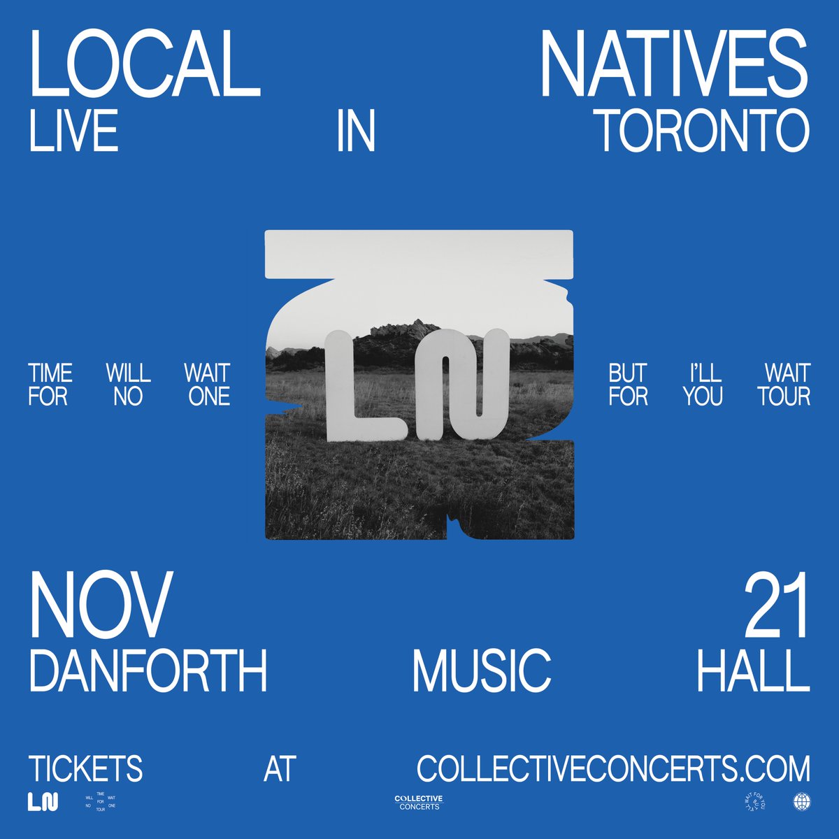 @localnatives bring the Time Will Wait For No One But I'll Wait For You Tour to the @TheDanforthMH on November 21st! Tickets are on sale Friday May 3rd at 10AM. Sign up for presale access by 5PM on May 1st at bit.ly/3F4Qd6e