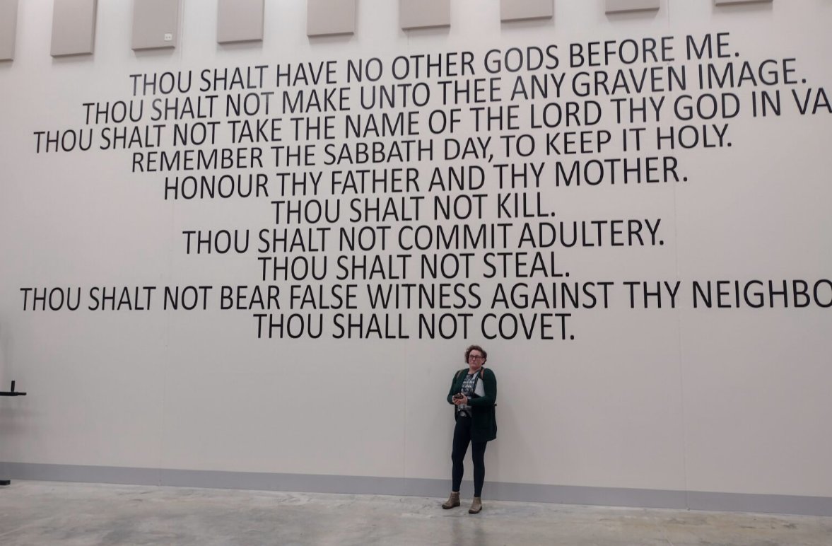 New $75 million jail facility in Minnesota's Itasca County includes a giant 10 commandments mural and bible quotes from Ronald Reagan minnesotareformer.com/2024/04/30/tho…