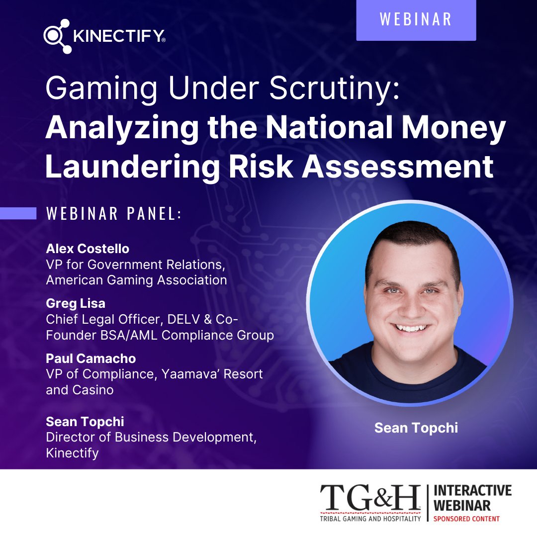 ⏰🚨 The Tribal Gaming and Hospitality's webinar is happening in 10 minutes!...
 
➡️ Register here: hubs.ly/Q02vzk_70
 
#AML #AMLcompliance #NMLRA #CMLO