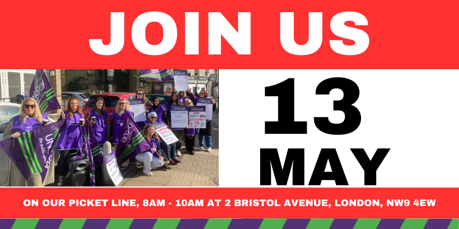 37 days of strike action taken over an eight-month period. Join us for the start of three weeks of strike action on Monday 13 May. @cmcanea @unisontheunion @NolanLibby @steviecnorth @mfish_9 @MikeShort8 @UNISONinLG @tiddymoke @YoungUNISON #FairPay #MentalHealthCrisis