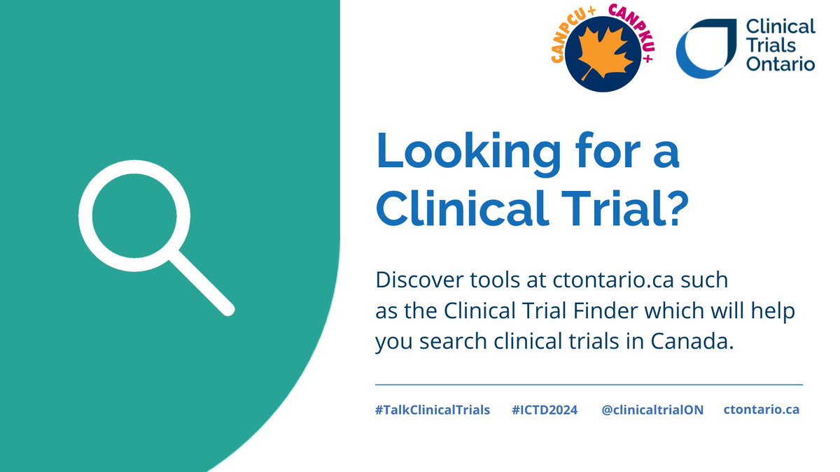 #ICTD2024 #TalkClinicalTrials #CanPKU+ #OntarioClinicalTrials