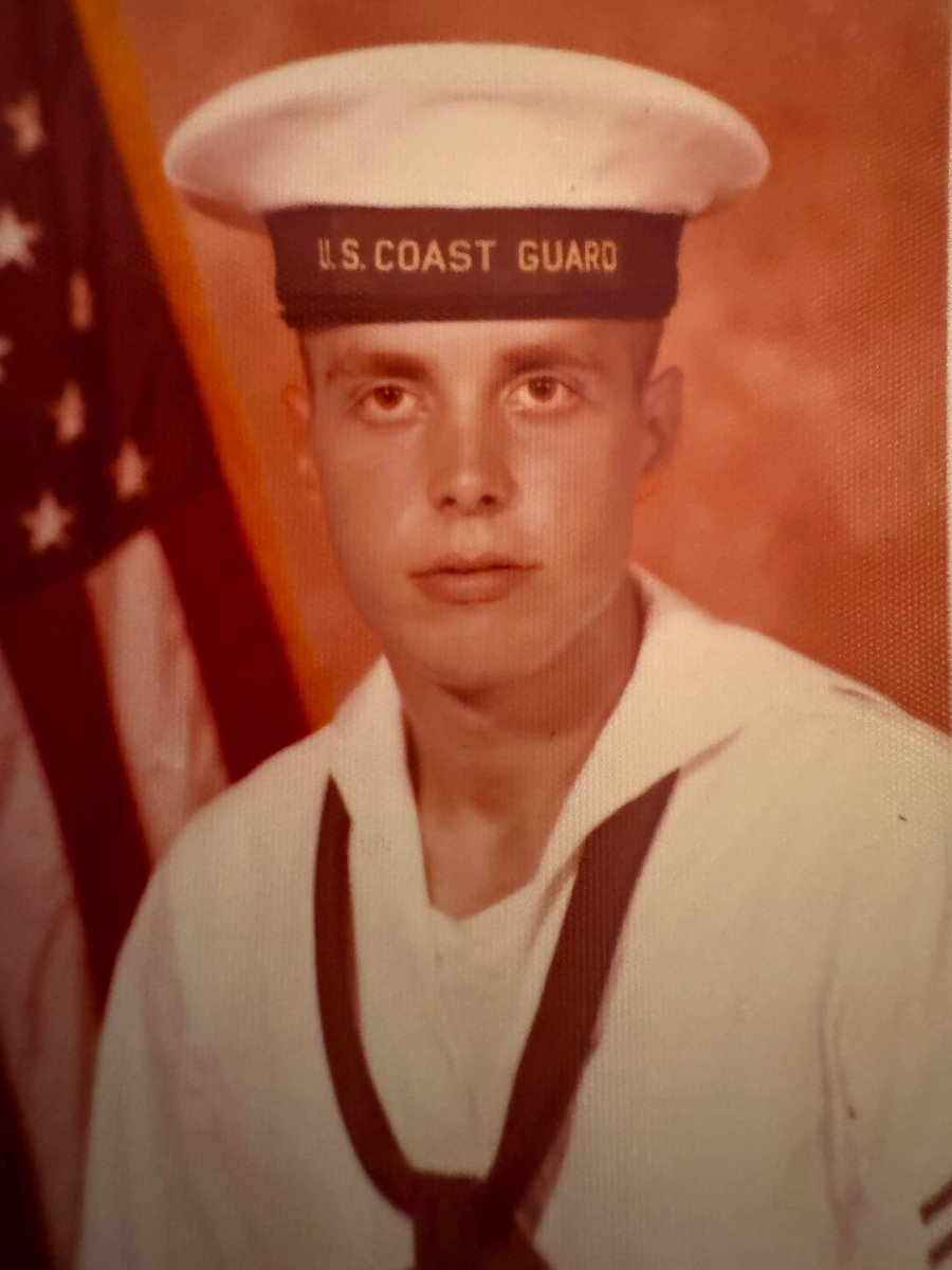 My Dad as a teenager in boot camp. He retired from the USCG after decades of service.
