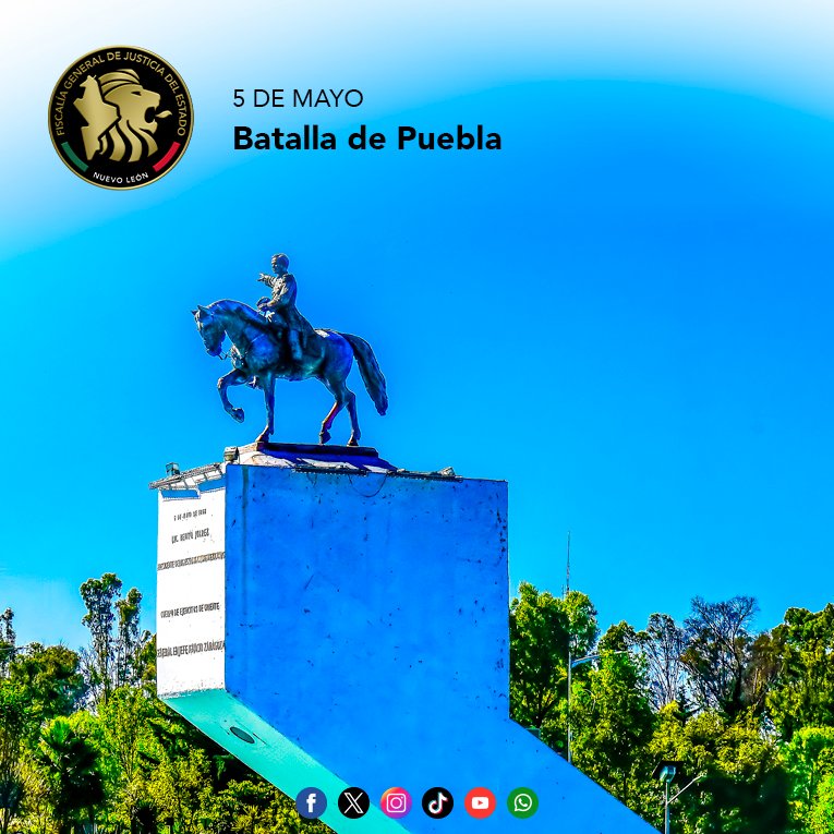 Hoy conmemoramos el #162aniversario de la #BatallaDePuebla 🇲🇽
