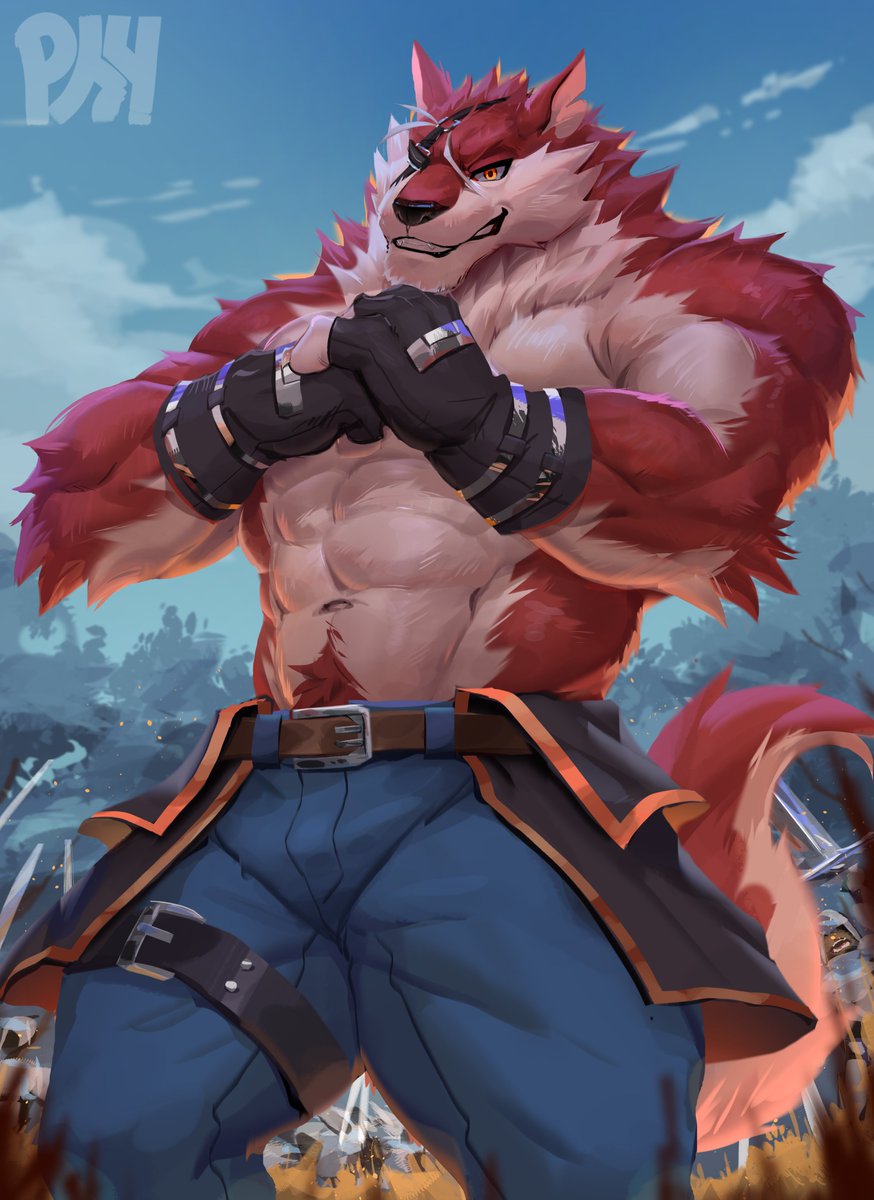 Rex is ready for Fu... Fight! character from @/arashi_takemoto
