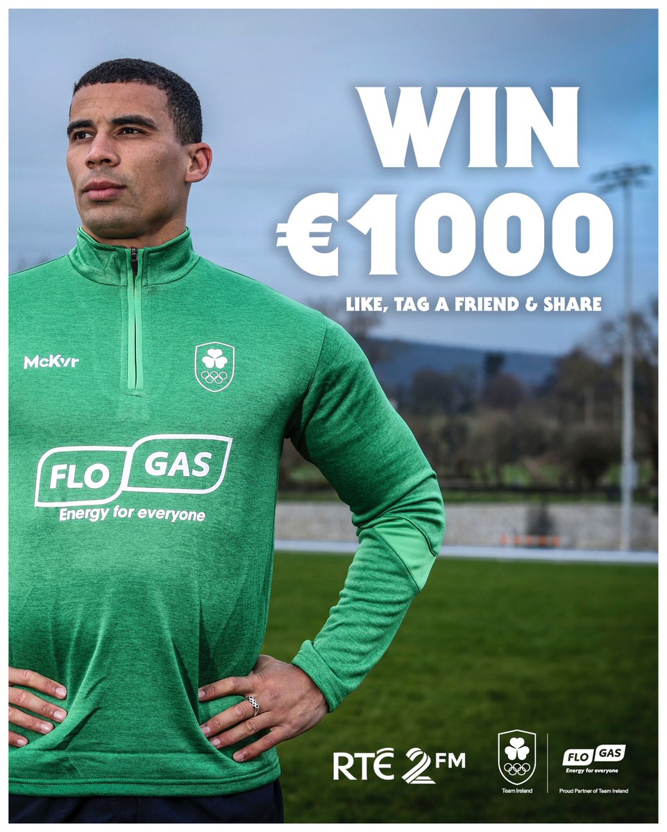 Win €1,000 all thanks to Flogas, Proud Partner of Team Ireland 👏🇮🇪 For a chance to win head over to our instagram: instagram.com/p/C6ZGqS6ofXv/… #TheEnergyBehind #TeamIreland #Paris2024