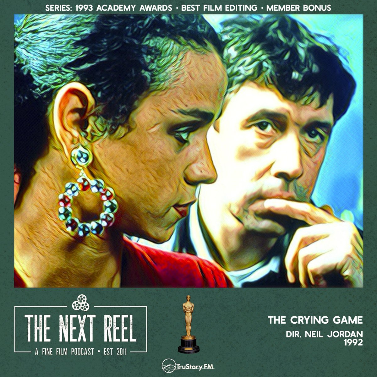 We continue our member bonus 1993 Academy Awards Best Film Editing Nominees series with Neil Jordan’s fascinating and complex story about the IRA, relationships, and human nature. That’s right, it’s time for ‘The Crying Game.’ trustory.fm/thenextreel/th…