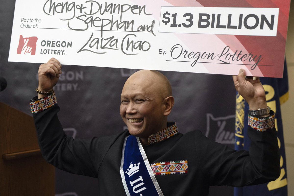 The $1.3 billion Powerball winner from Portland decided to take the lump sum of $422 million, and after splitting it with his wife and friend, he will walk away with $211 million after taxes. He’s battling cancer & plans on spending it on medical expenses.