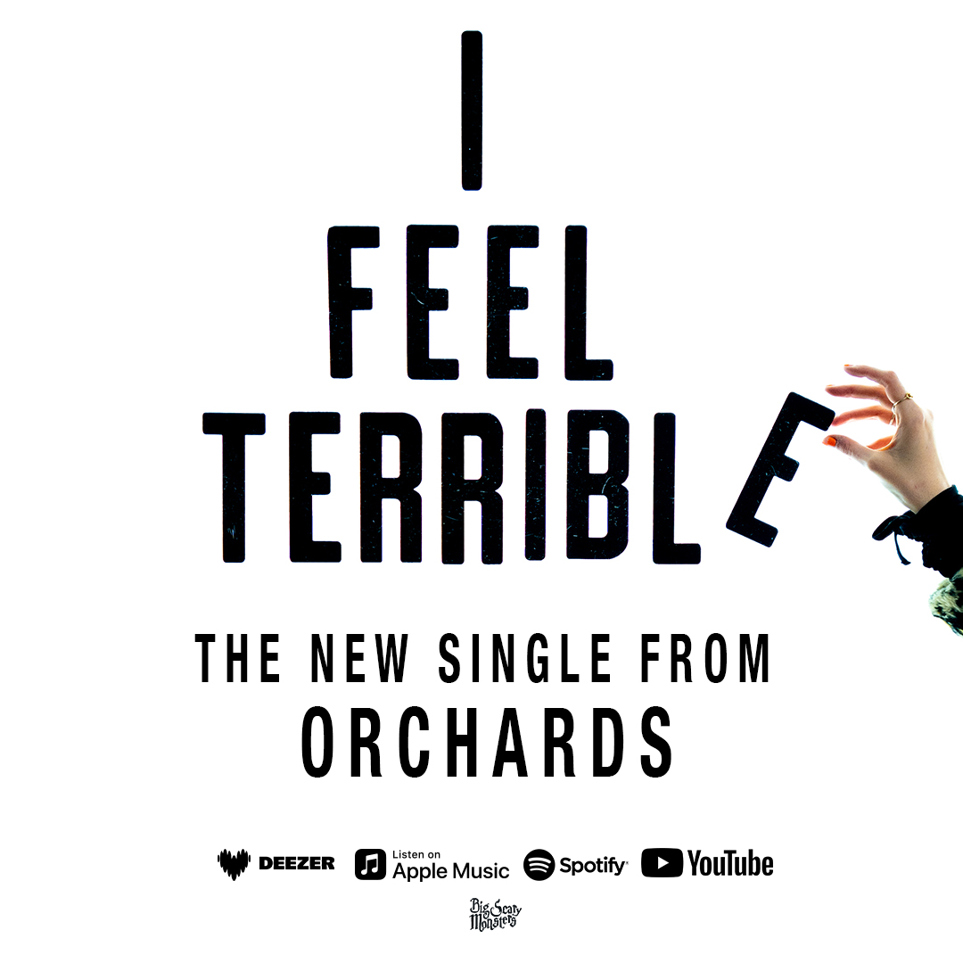 'I Feel Terrible' has been out for a week already! Banger of the (somewhat soon to be) summer? orcd.co/feelterrible