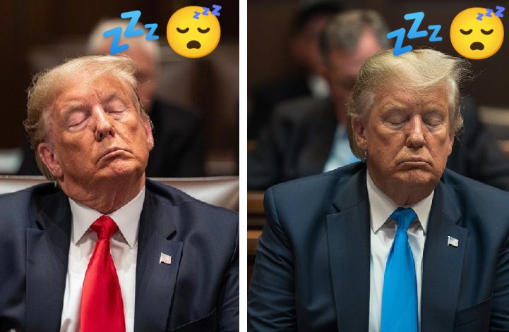 #SleepyDon has fallen asleep for the 7th time. #DonSnorleone has no respect for the court, Juan Merchan, or the jury. He is unfit to work at McDonald's.