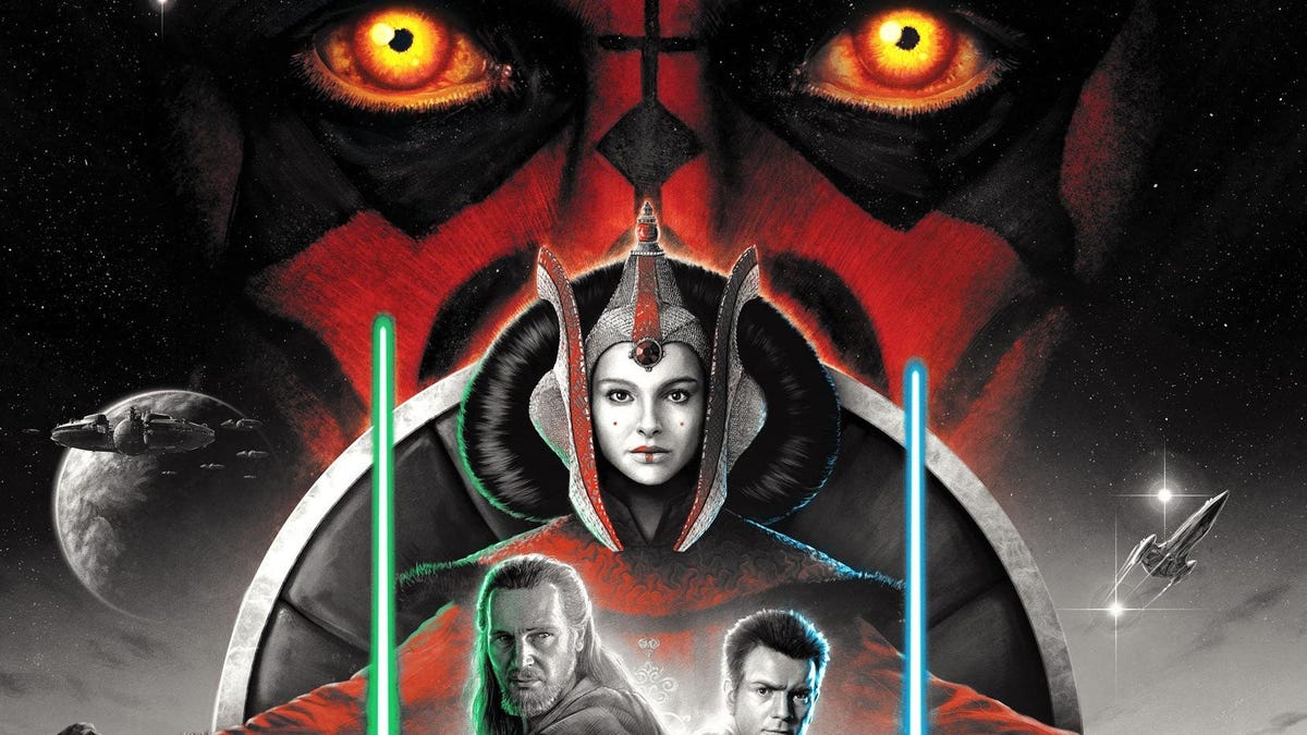 Star Wars: The Phantom Menace's Official 25th Anniversary Poster Is Now Available dlvr.it/T6DXjL