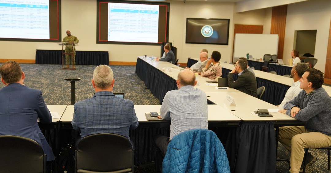 NAVFAC Washington hosted an #IndustryDay to engage with the contractors who are part of multiple award construction contract or MACC for large projects. The event provided a dynamic platform for our industry partners to engage in open collaboration and direct feedback sessions.