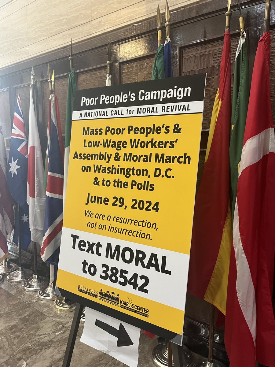 NCC attended the “Mass Poor People’s & Low-Wage Workers’ Assembly & Moral March on Washington, D.C. & to the Polls,' on April 29. Rev. Teresa 'Terri' Hord Owens, NCC Governing Board Member, and Bishop Vashti Murphy McKenzie, NCC President and General Secretary, delivered remarks.
