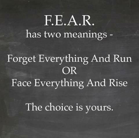 F.E.A.R. 
HAS TWO MEANINGS:
#angelsoflightgifts #angelsoflightgiftskc #danielkudra #angelstore #angels #AngelGifts #faith #spiritual #hope #believe #selfcare #faithoverfear #FaithInAction #dailymessage #Positivity #creatingmemories #peaceandlove #positivethinking  #socialmedia