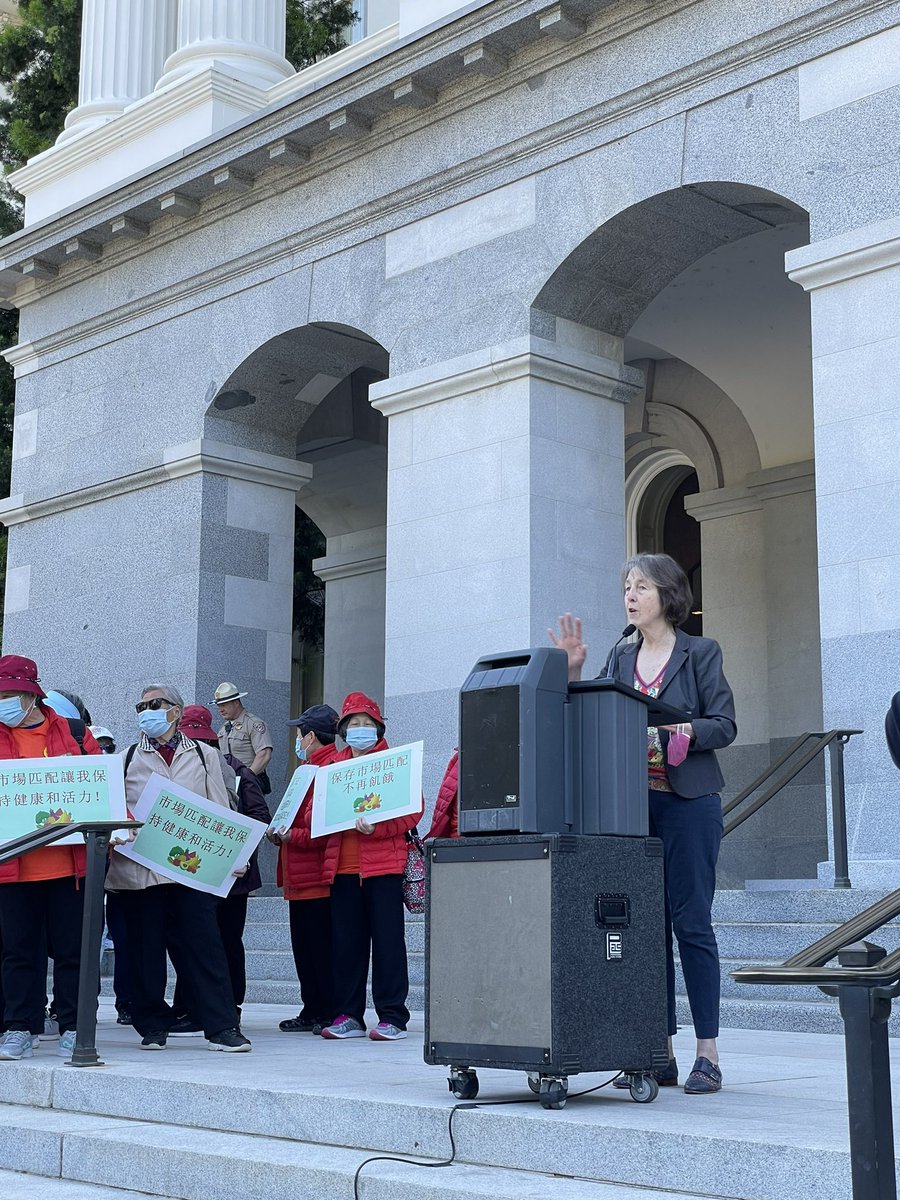 “There are too many ppl in CA that are hungry… We are a rich state— no one should be hungry.” -@NancySkinnerCA