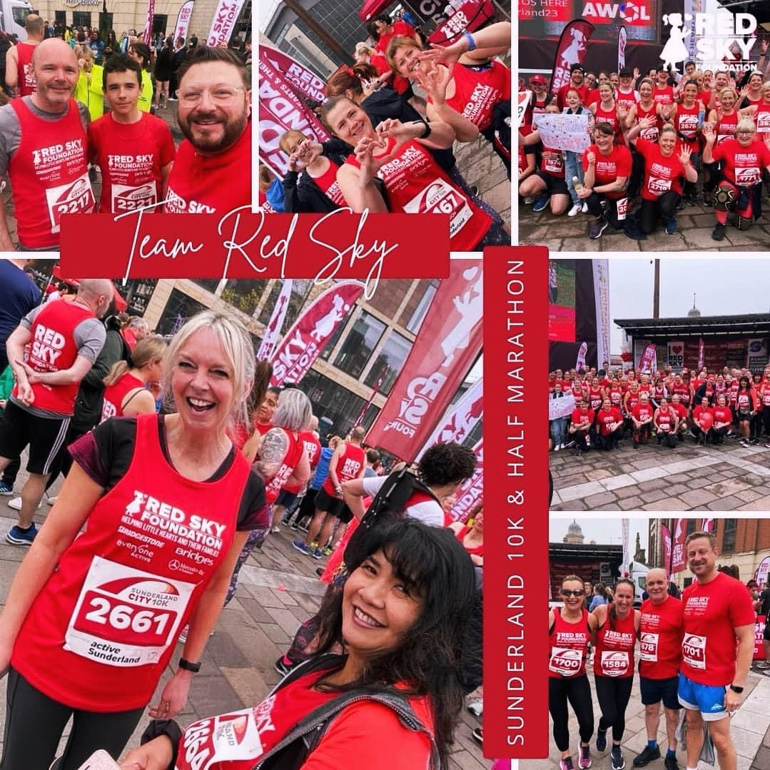 #SUNDERLAND 10k & HALF MARATHON! 
Sunday 12th May! We want you! 🫵
Join #teamredsky Run 10k or a half marathon on the 12th May to support people suffering from complex heart conditions.
Sign up today and get a FREE tech T-shirt to wear while you fundraise.
register.enthuse.com/ps/event/SUNDE…