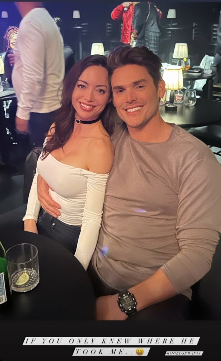 @yogachampagne Cute couple 🥰 #yr #MarkGrossman ©IG CC