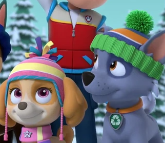 Heyooo! I'm back for #dailySocky day number 242!

Today's Socky is from the Season 8 episode, Pups Save a Greenhouse!

Have you guys watched Season 10 yet, I want to but I just don't have time right now lol.

#pawpatrol #rocky #skye #socky