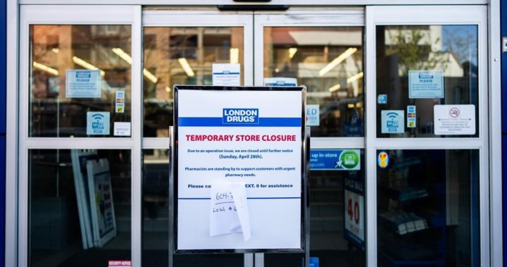 London Drugs stores in Western Canada remain closed, cybersecurity incident confirmed dlvr.it/T6DXnR #GlobalRegina