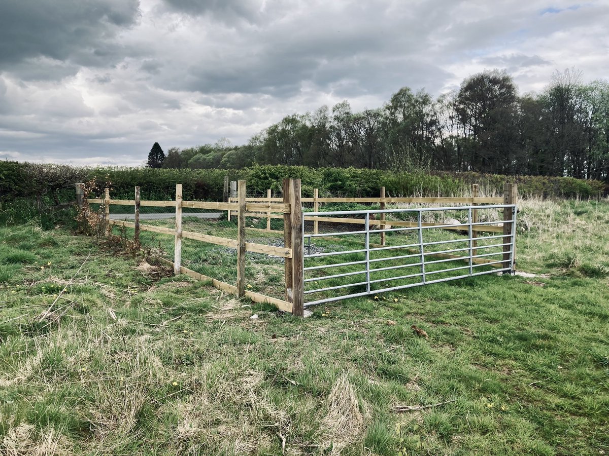 Andrew_p_Moran's tweet image. Thanks to @remake_scotland #ToolLibrary for the loan to complete my new gate