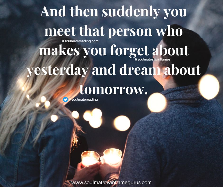 And then suddenly you meet that person who makes you forget about yesterday and dream about tomorrow. #spiritualconnection #twinflamejourney #couples #lovequotes #foreverandever #foreverlove