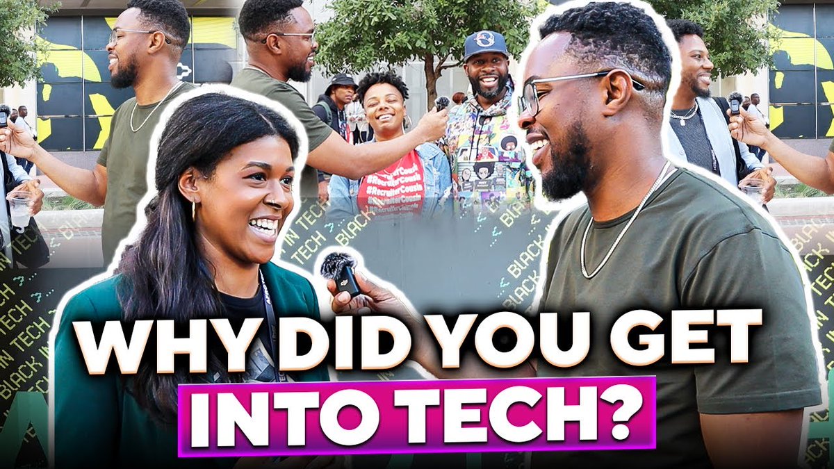 What's the REAL reason you got into tech? 

I asked these folks at AfroTech this question and here were their answers. 

Watch and subscribe: youtube.com/watch?v=fNtZr2…