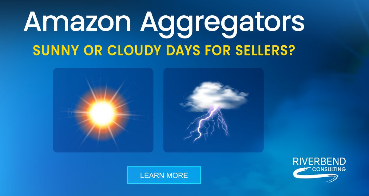 We frequently have sellers ask us about how to sell their Amazon accounts — and if they should go with an Amazon aggregator. So, what’s the answer? Read on 📖

riverbendconsulting.com/blog/amazon-ag…

#amazonaggregator #sellertips #riverbendconsulting #amazonseller #ecommerce #amazonsolved