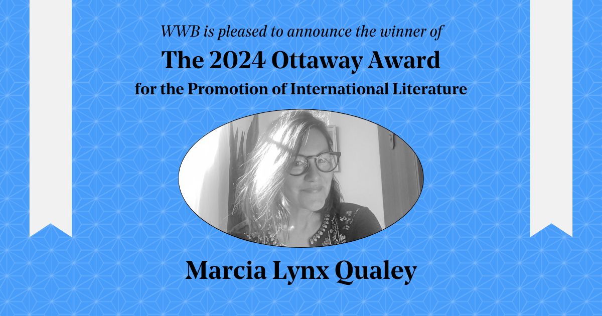 We’re proud to announce that @mlynxqualey , founder of @arablit , will receive the 2024 Ottaway Award for the Promotion of International Literature in recognition of advocacy for Arabic-language literature in English. buff.ly/49WUULT