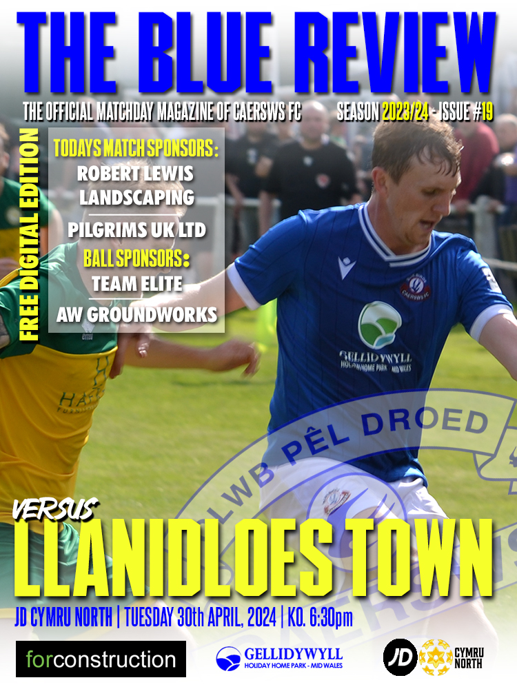 Here's tonight's Matchday programme for our game with Llanidloes Town in the #JDCymruNorth to view - see link below👇 paperturn-view.com/?pid=ODg8804039