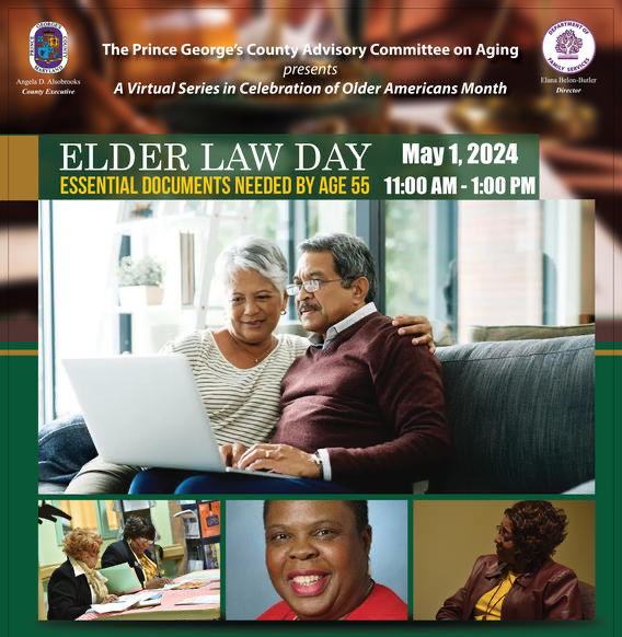 Family Services (@pgcfamilyserve) on Twitter photo Join us for a free legal presentation for older adults on May 1. In celebration of #OAM, the <a href="/PGCFamilyServe/">Family Services</a> Advisory Committee on Aging is hosting a free virtual discussion on Essential Documents Needed by Age 55. To register, visit princegeorgescountymd.gov/departments-of… <a href="/PGCCommunity/">Community Relations</a> Join us for a free legal presentation for older adults on May 1. In celebration of #OAM, the <a href="/PGCFamilyServe/">Family Services</a> Advisory Committee on Aging is hosting a free virtual discussion on Essential Documents Needed by Age 55. To register, visit princegeorgescountymd.gov/departments-of… <a href="/PGCCommunity/">Community Relations</a>