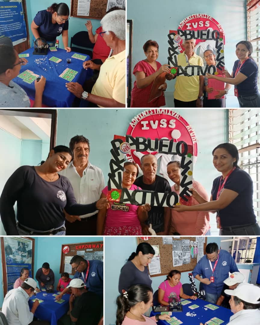 #30abril |La @oasanfdo  continua realizando La @oasanfdo Con amor y cariño se realizo juego de Bingo para recrear a nuestros adultos mayores como parte del Plan Abuelo Vive Activo
#SomosPuebloUnido
#PorUnSeguroMasSocial❤️
@Somosivss 
@MagaGutierrezV 
@NicolasMaduro
@eduardopiate2