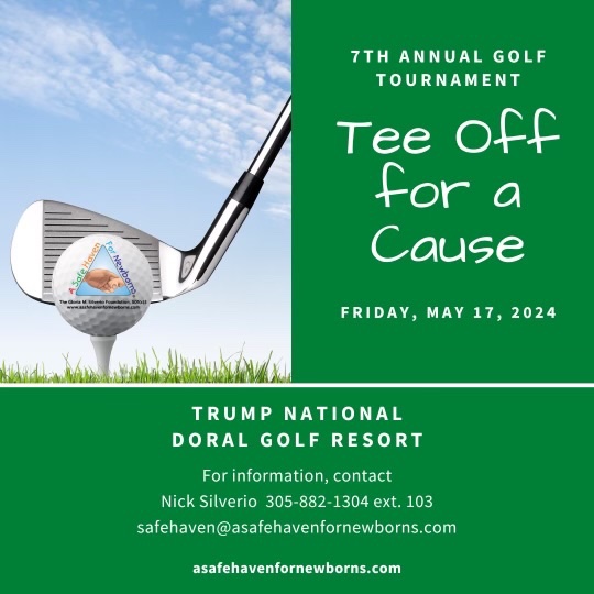 Make a Difference Today: Join us for the 7th Annual Charity Golf Tournament Tee Off for a Cause & become a sponsor or purchase your tickets for a golf foursome now. 

➡️ Click here for more info/ purchase sponsorship / tickets: asafehavenfornewborns.com/event/tee-off-… 
Or 🔗 in Bio
 #charitygolf