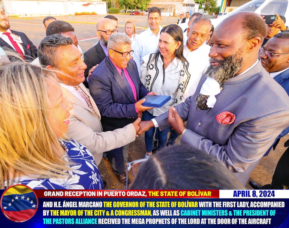 What a powerful and successful Mission of THE LORD! 1) Winning souls, reviving the nation, preparing them for the coming of THE MESSIAH. (Isa 40:3) #VenezuelaMegaMission 2) Healing every manner of sickness free of charge. (Matt 15:30-31) 3) Preaching the good news to the